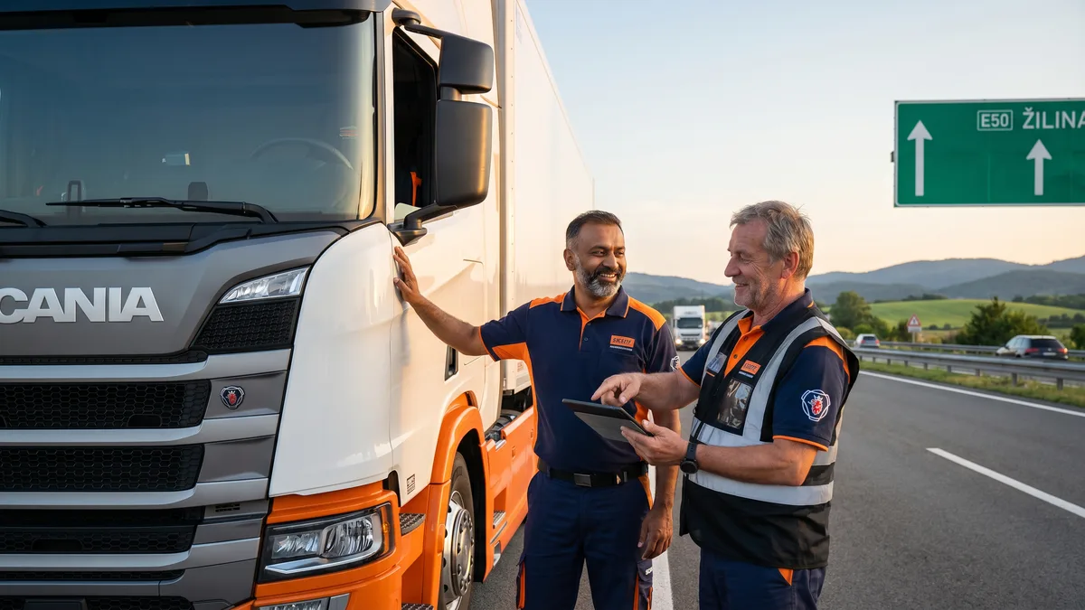 MKD Drivers from the Middle East — Experienced Segment for Slovak Transport Companies
