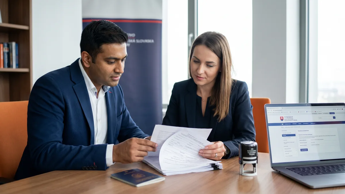 National D-visa for 120 days – how to bring a foreign worker to Slovakia and apply for a temporary residence permit