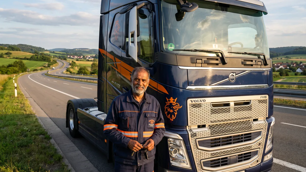 How to hire a truck driver from India — complete process